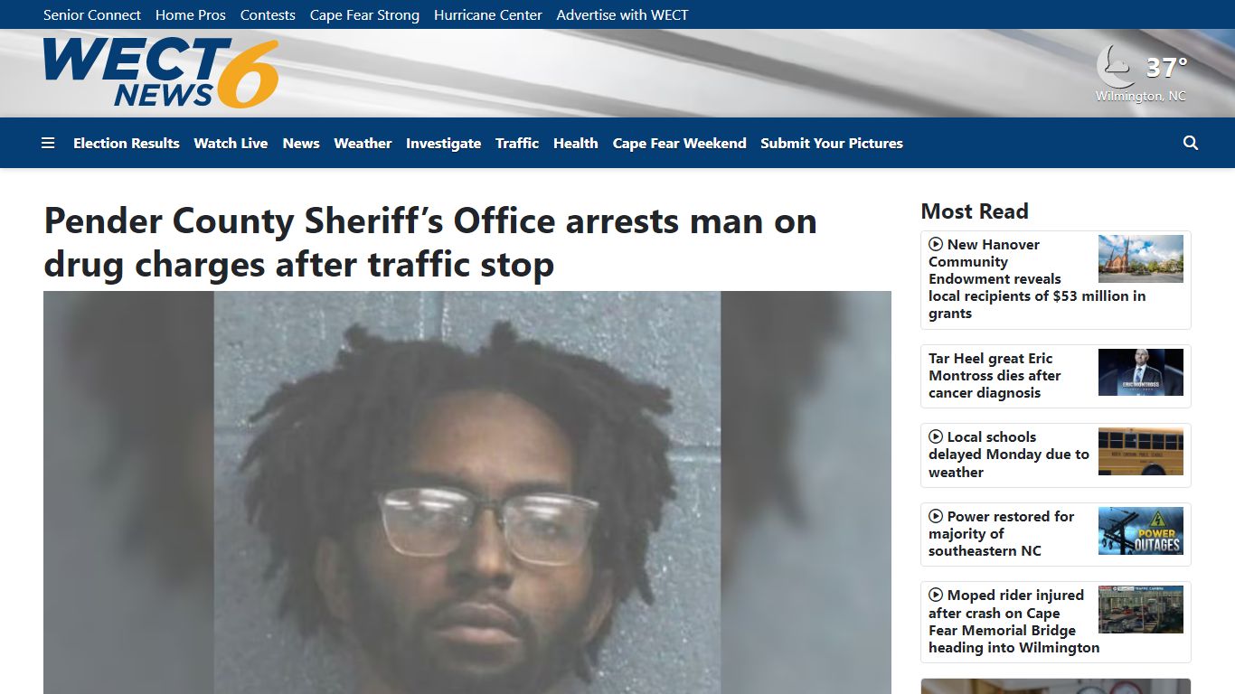 Pender County Sheriff’s Office arrests man on drug charges after ...